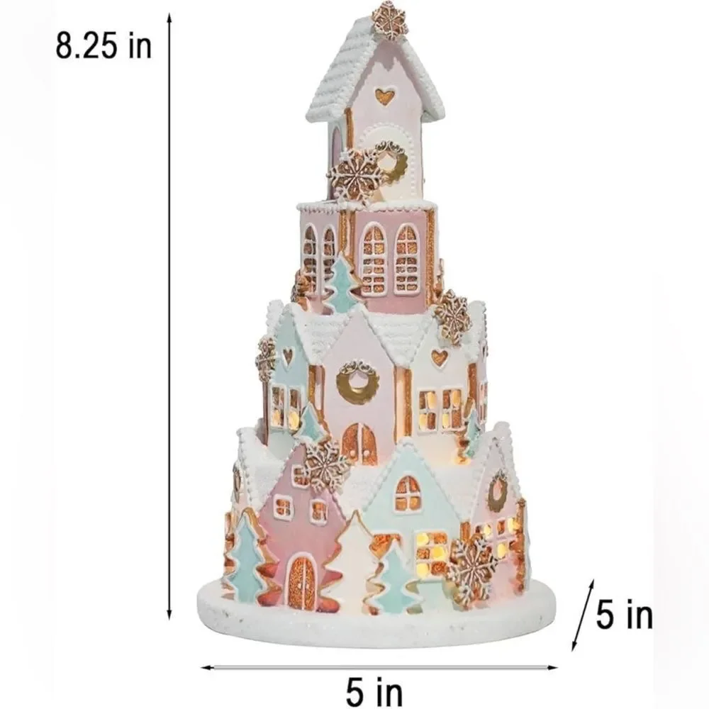 New Pastel Gingerbread Sugar Castle